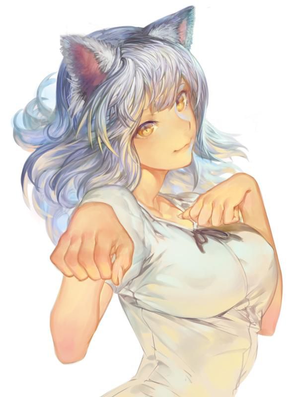 Please take erotic images that cute girls with 2D cat ears will sweeten! 42 sheets 37