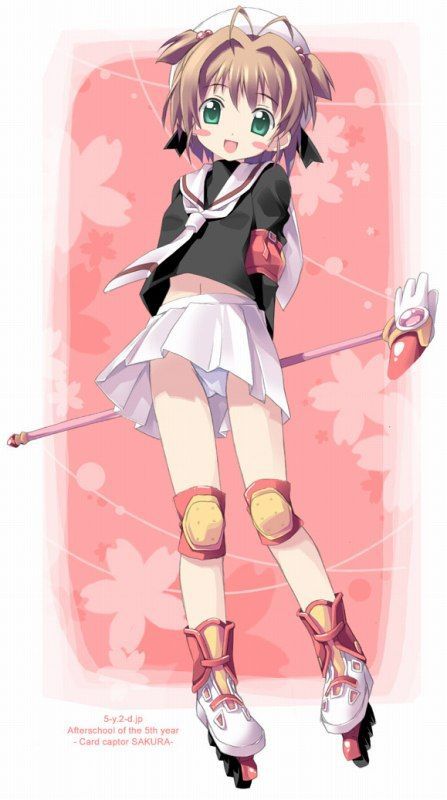 Two-dimensional erotic image of card captor Sakura. 14