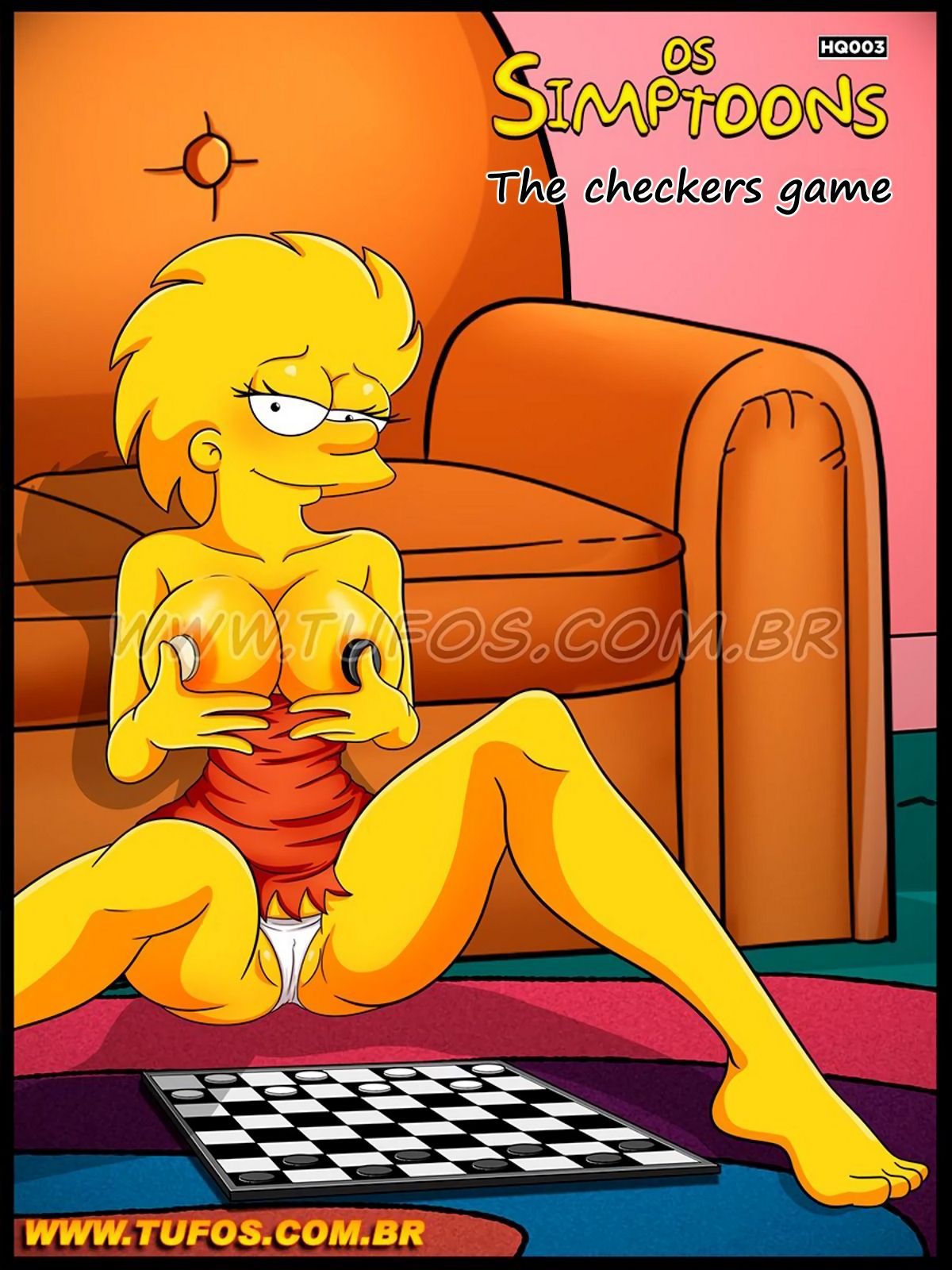 [Croc] Os Simptoons 003 - Jogando Damas - The Checkers Game (The Simpsons) [French] 1