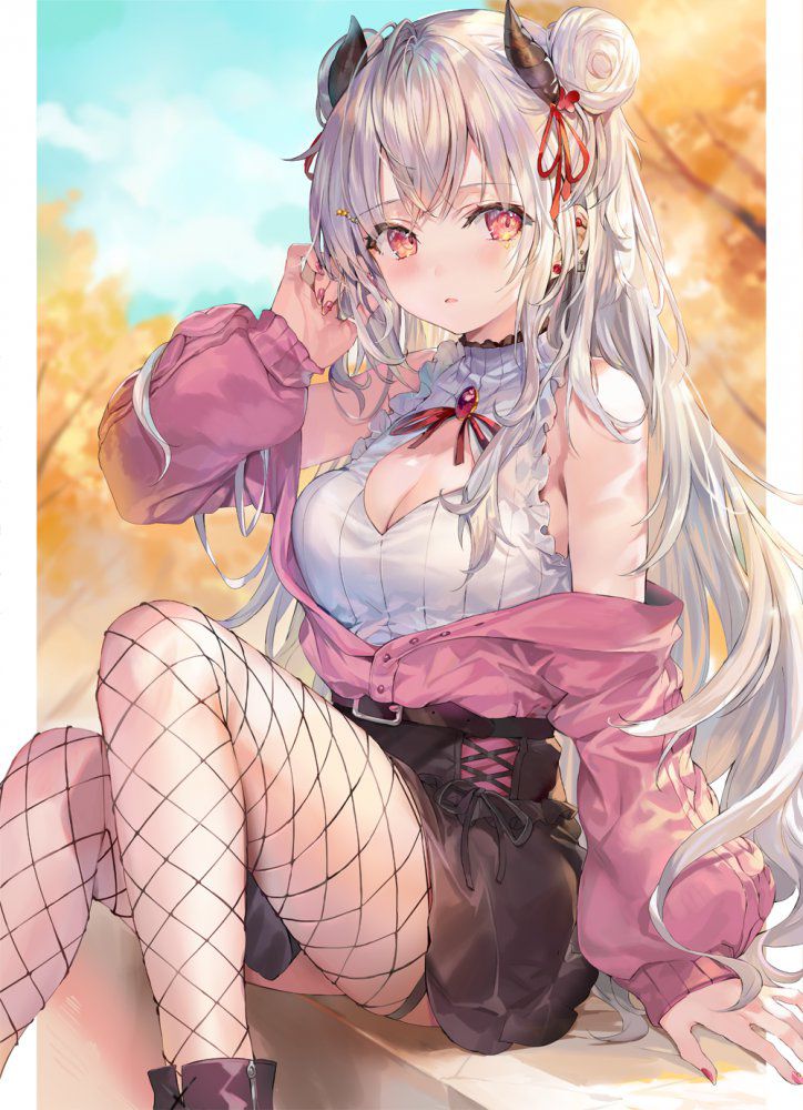 【Secondary】Silver Hair and Gray Hair Girl Image Part 4 45
