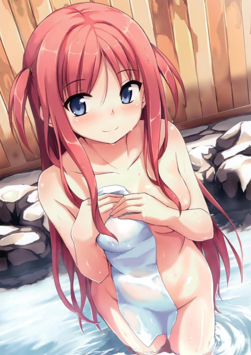 【Secondary】Open-air erotic image that you are worried about bathing with a girl [50 sheets] 35