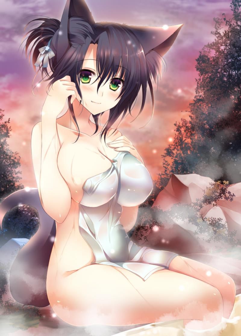 【Secondary】Open-air erotic image that you are worried about bathing with a girl [50 sheets] 43