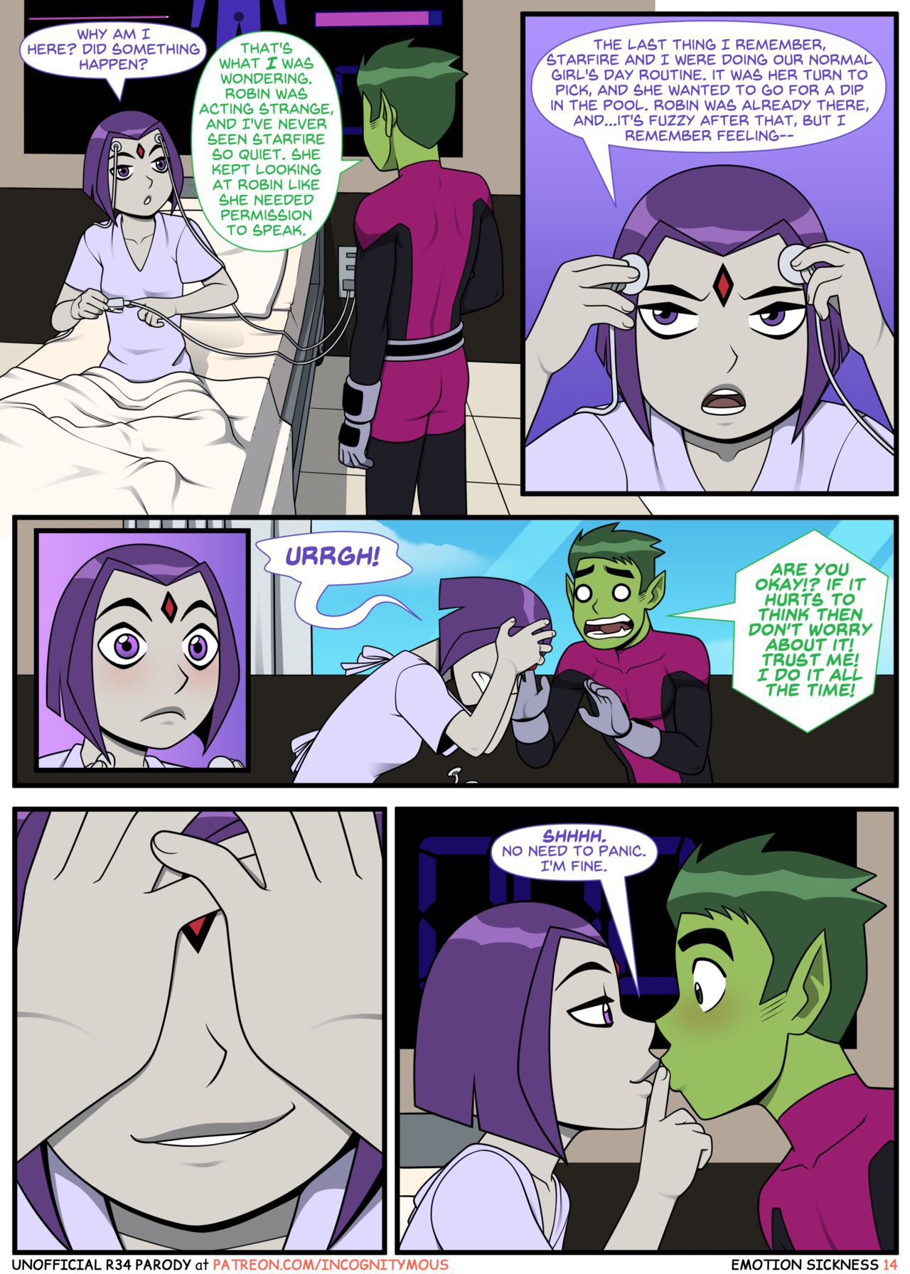 (Incognitymous) Teen Titans - Emotion Sickness(ongoing) 14