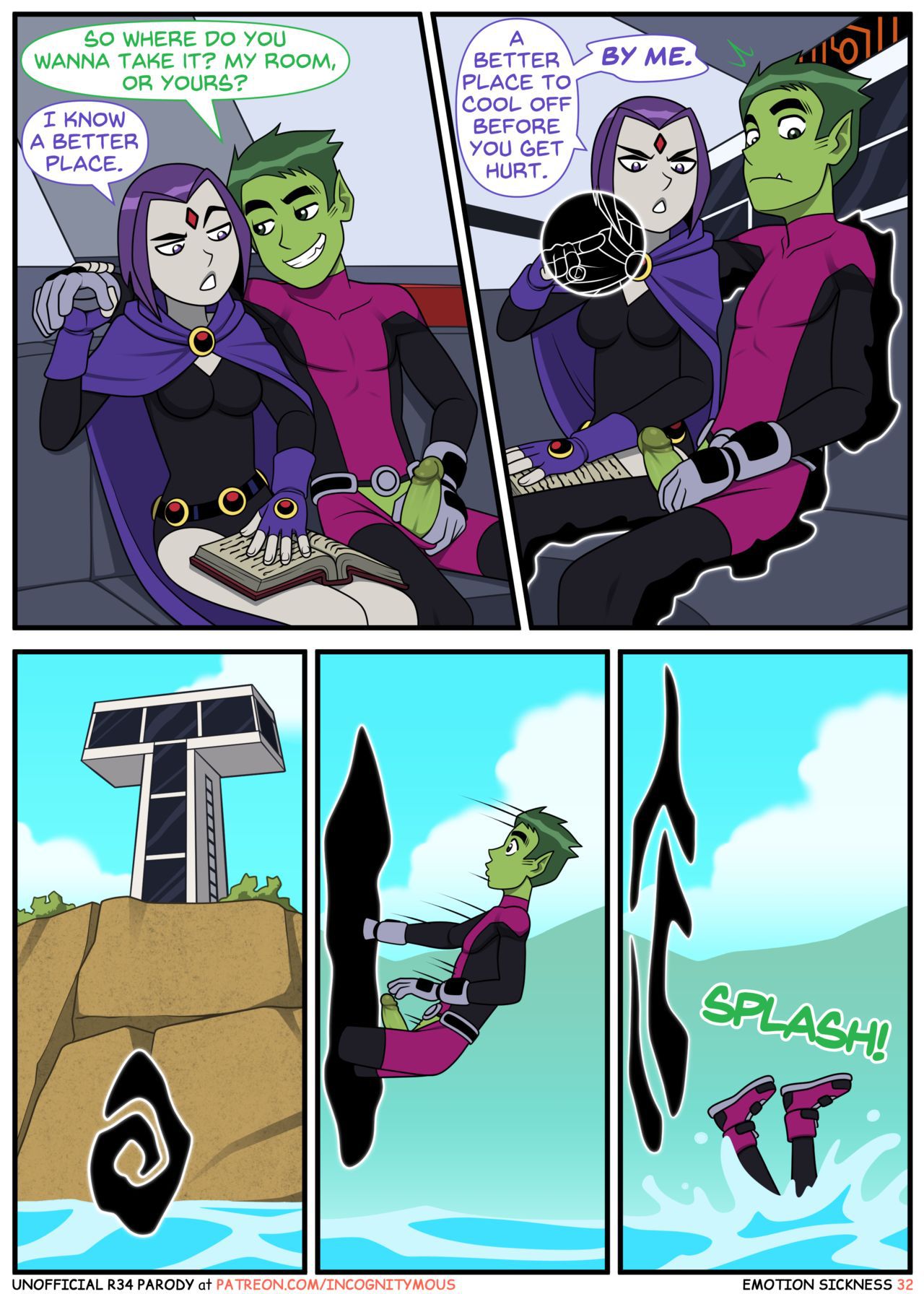 (Incognitymous) Teen Titans - Emotion Sickness(ongoing) 31