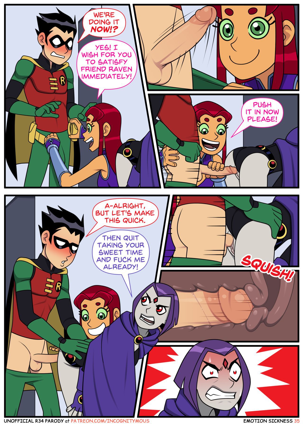 (Incognitymous) Teen Titans - Emotion Sickness(ongoing) 34