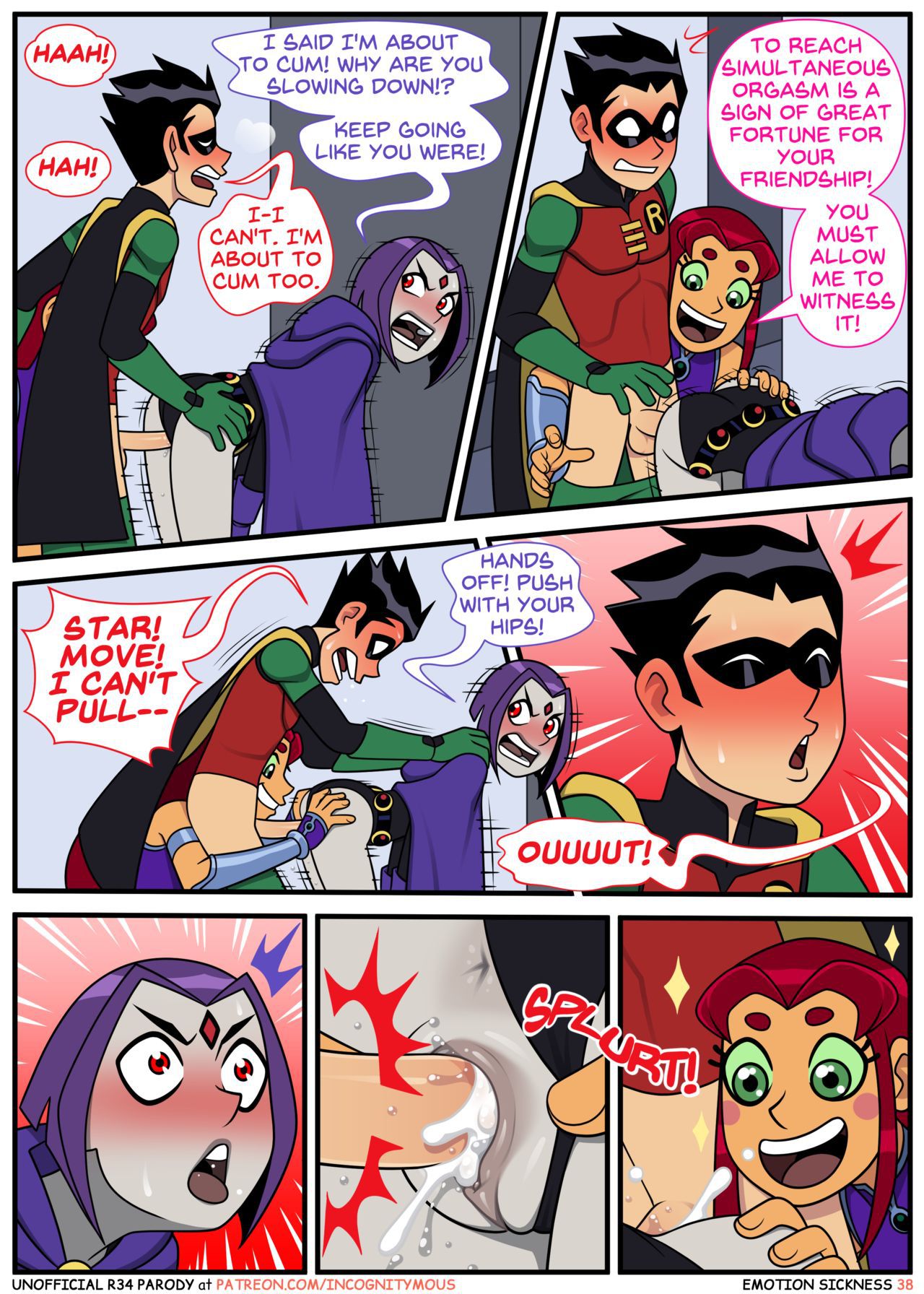(Incognitymous) Teen Titans - Emotion Sickness(ongoing) 37