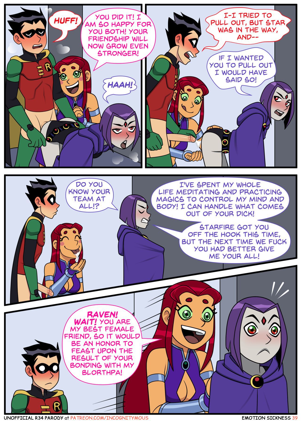 (Incognitymous) Teen Titans - Emotion Sickness(ongoing) 38