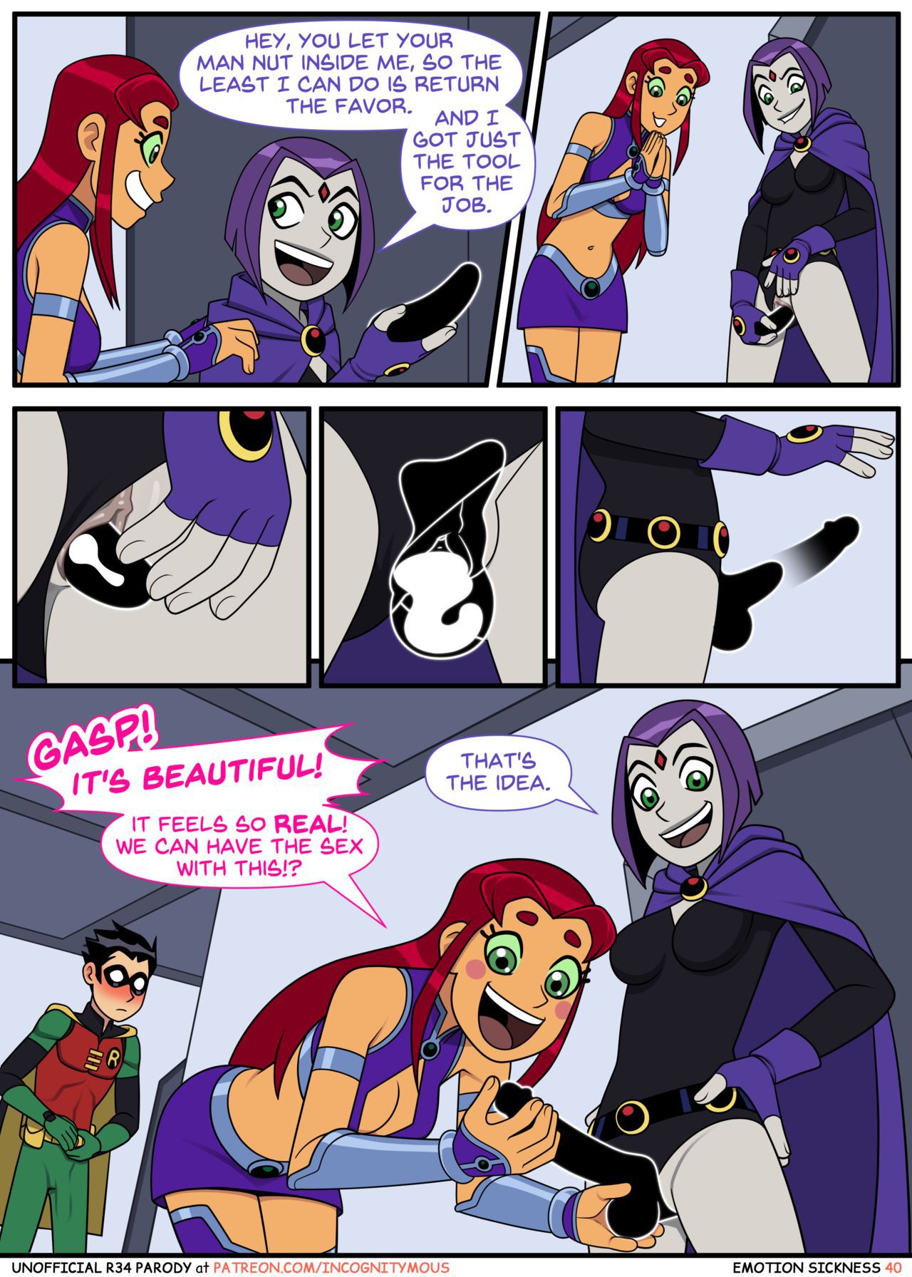 (Incognitymous) Teen Titans - Emotion Sickness(ongoing) 39
