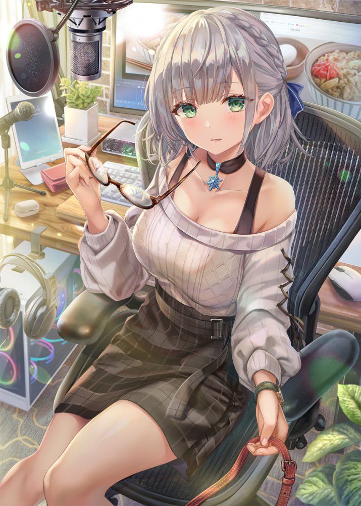 【Secondary】Silver Hair and Gray Hair Girl Image Part 3 10