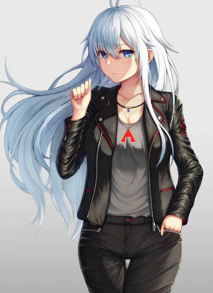 【Secondary】Silver Hair and Gray Hair Girl Image Part 3 12