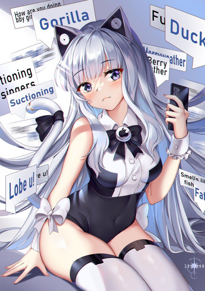 【Secondary】Silver Hair and Gray Hair Girl Image Part 3 13