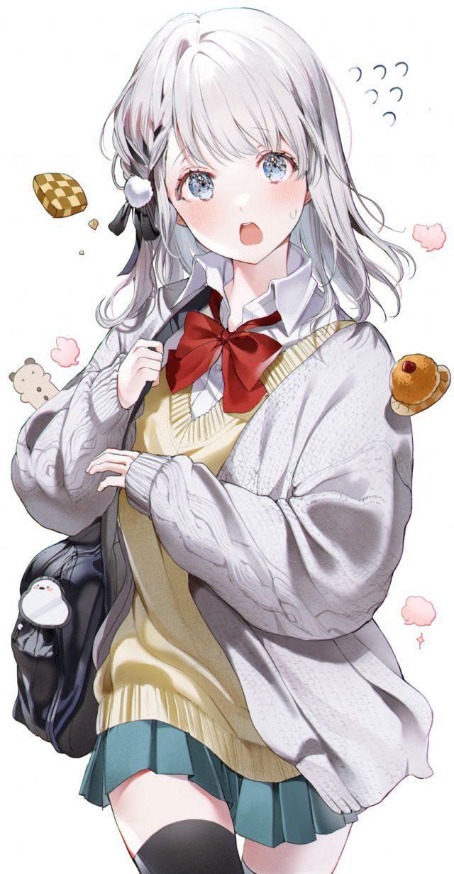 【Secondary】Silver Hair and Gray Hair Girl Image Part 3 2