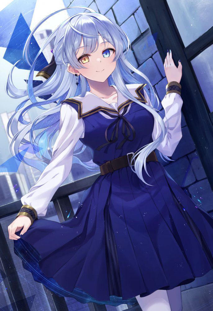 【Secondary】Silver Hair and Gray Hair Girl Image Part 3 35