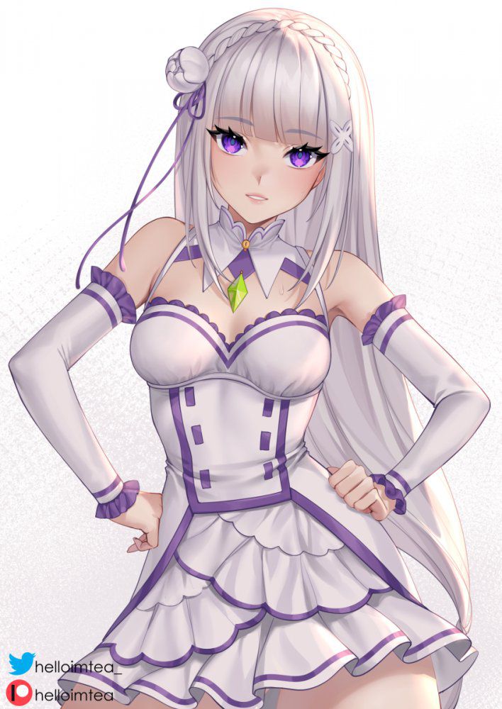 【Secondary】Silver Hair and Gray Hair Girl Image Part 3 36