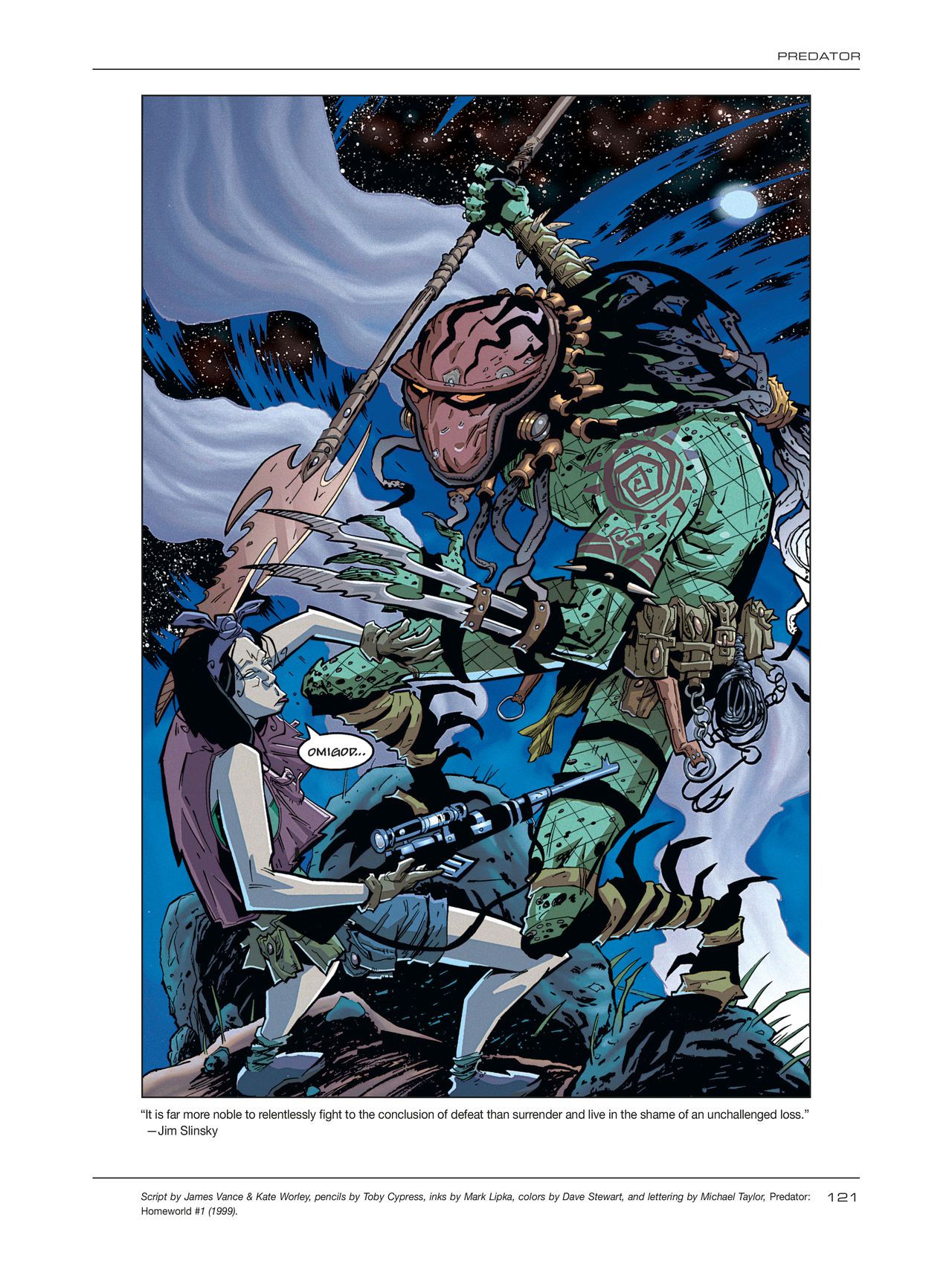 Aliens - Predator Panel to Panel 116