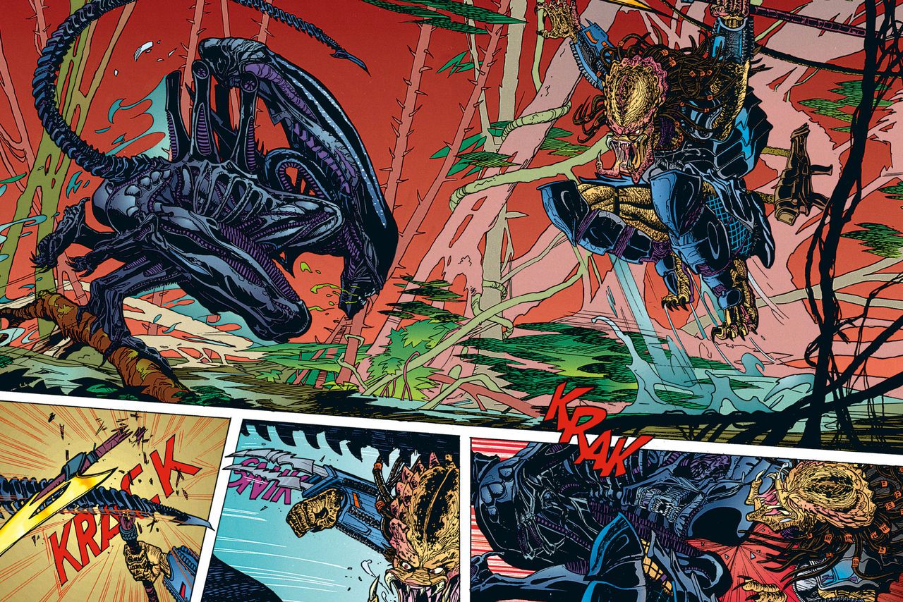 Aliens - Predator Panel to Panel 129