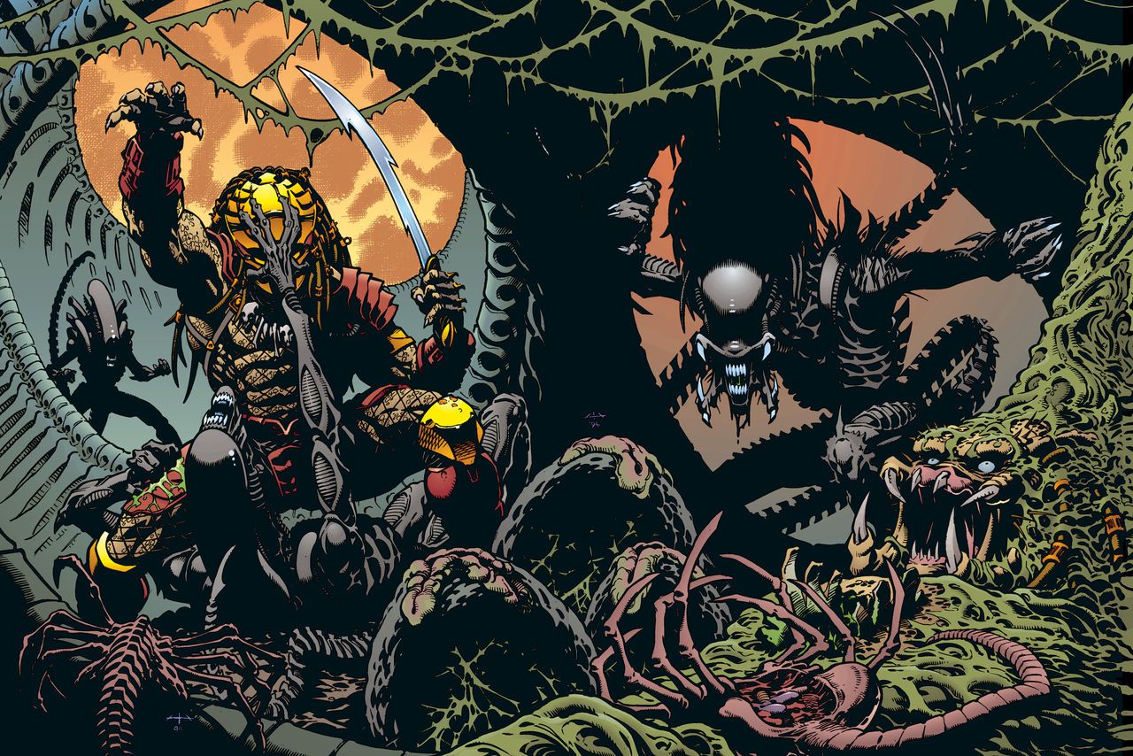 Aliens - Predator Panel to Panel 134