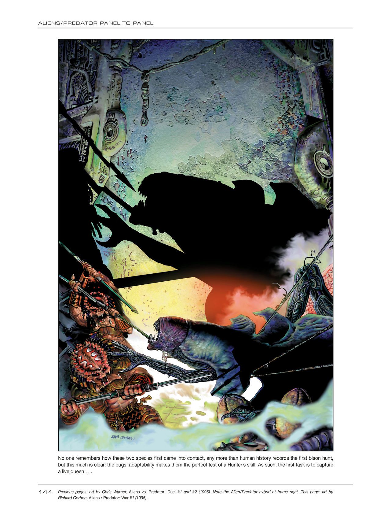 Aliens - Predator Panel to Panel 135