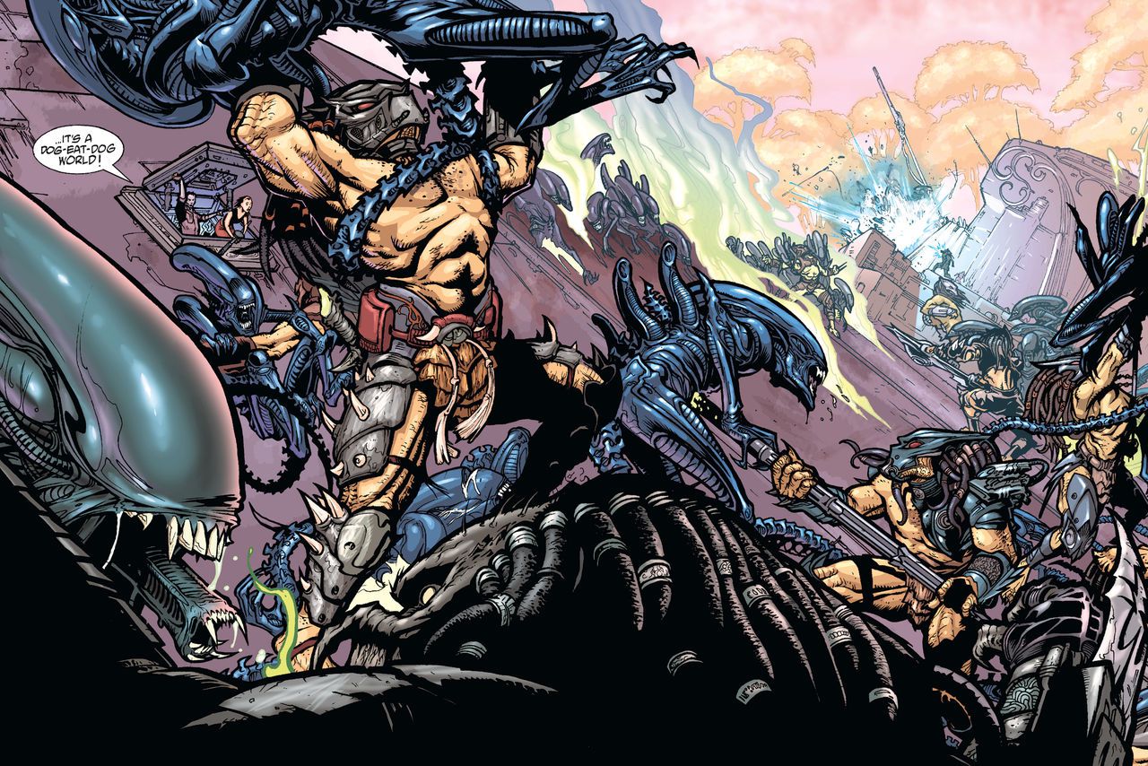 Aliens - Predator Panel to Panel 151