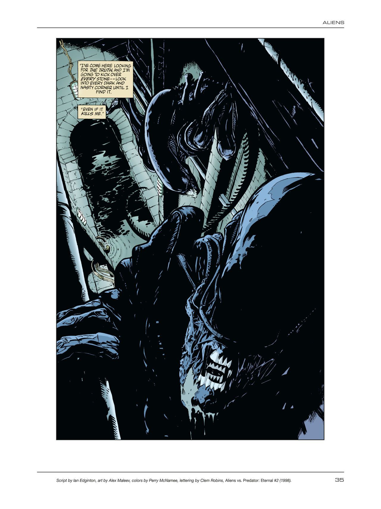 Aliens - Predator Panel to Panel 35