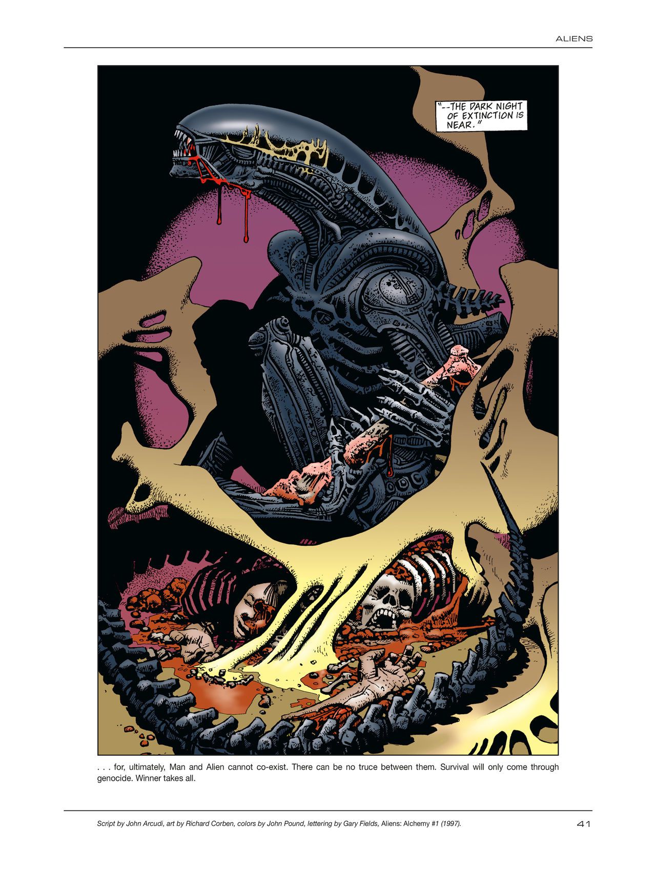 Aliens - Predator Panel to Panel 41