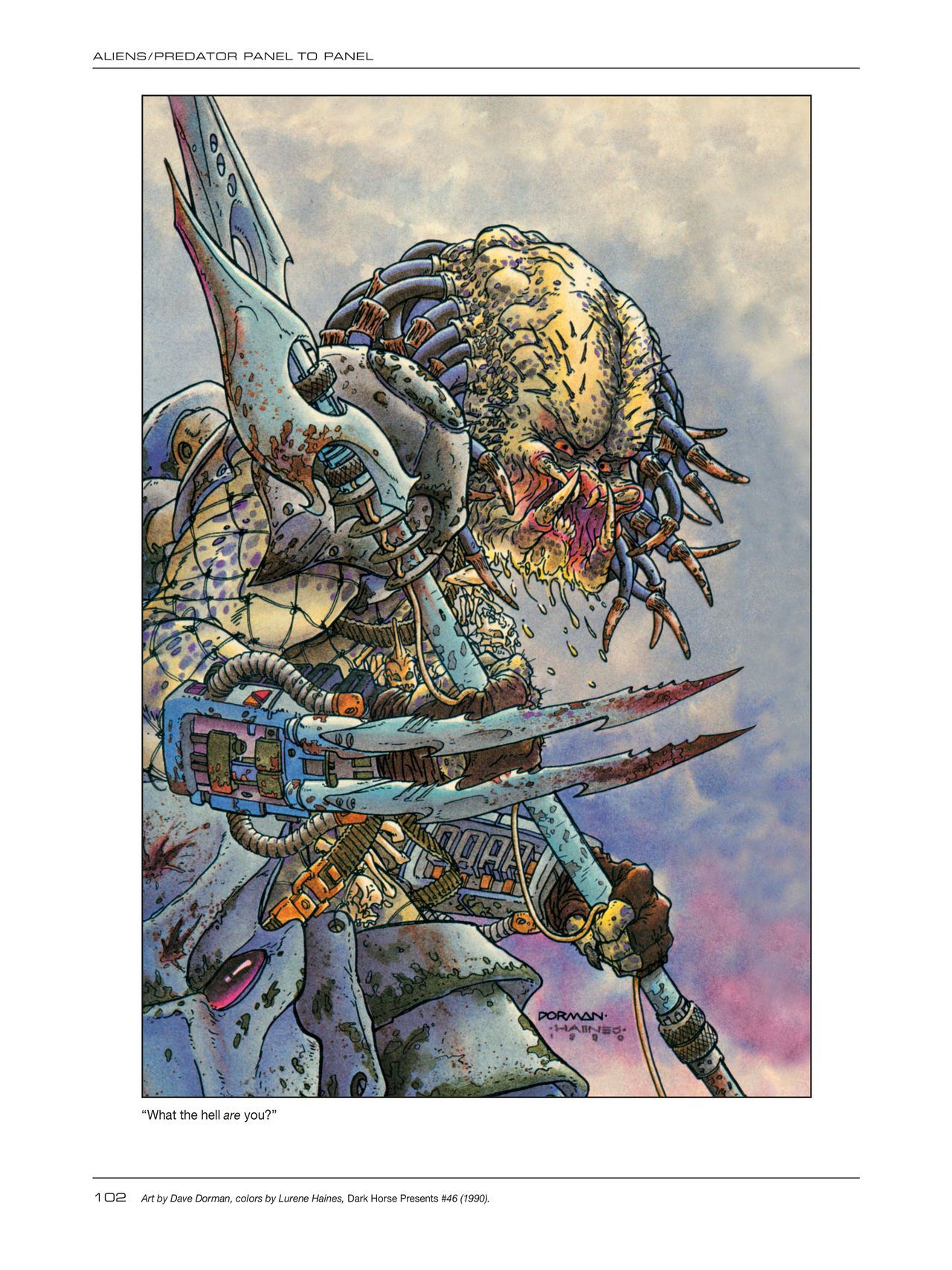 Aliens - Predator Panel to Panel 97