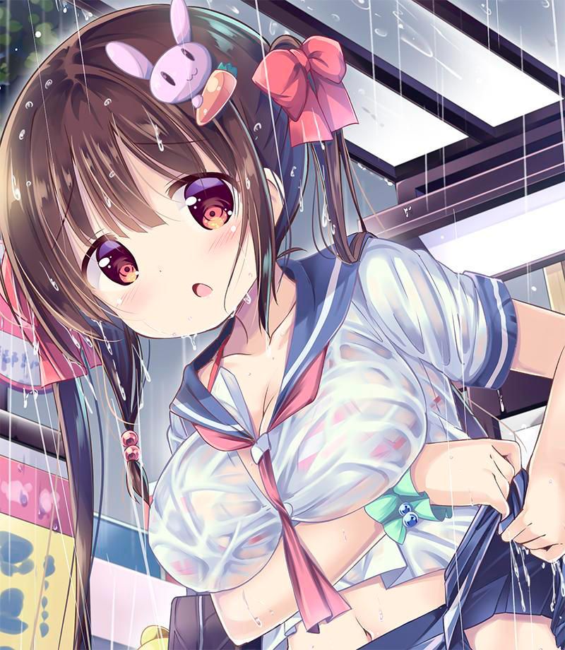 Erotic anime summary Beautiful girls who can see through the bra from clothes [secondary erotic] 10