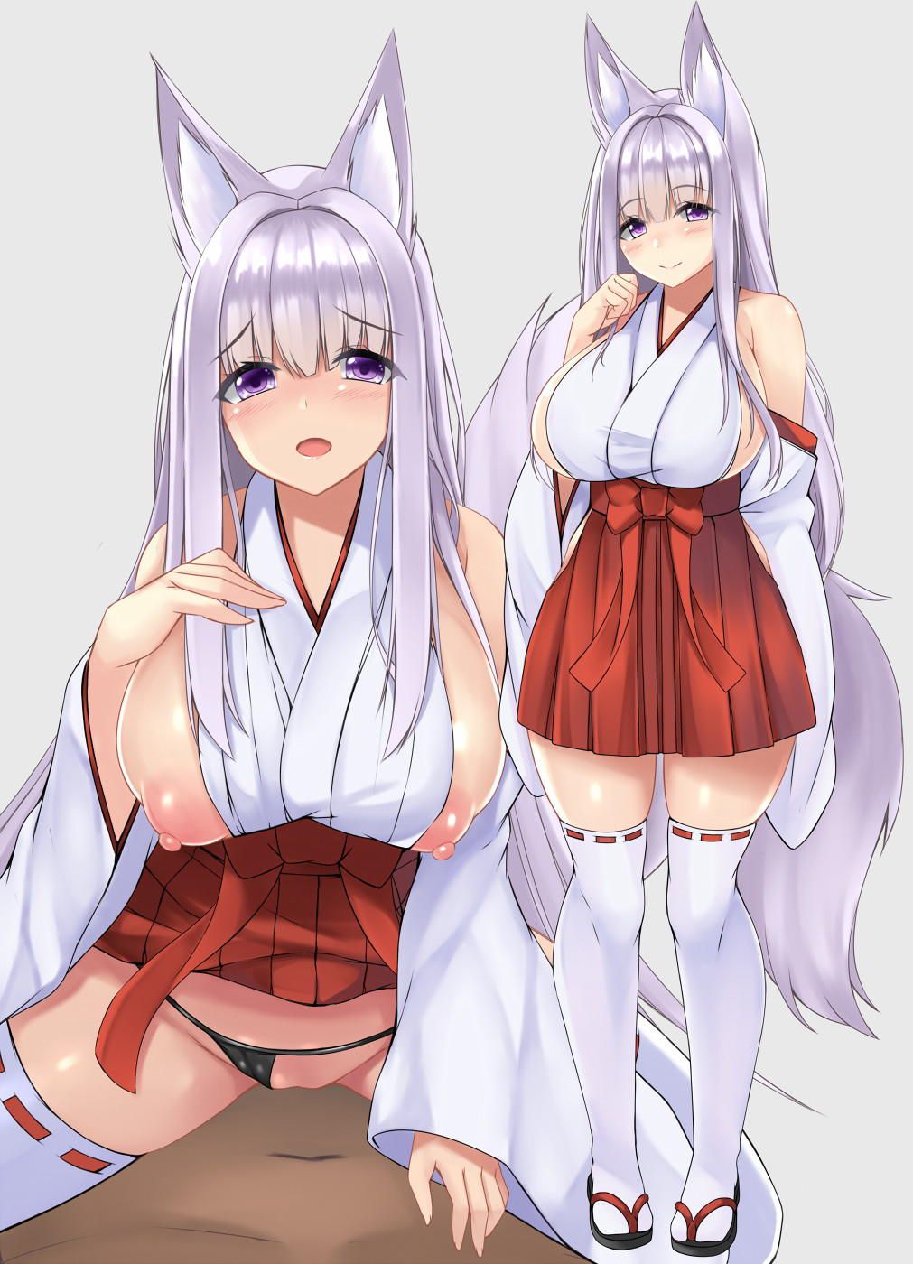 Please erotic image that the shrine maiden will come out! 14