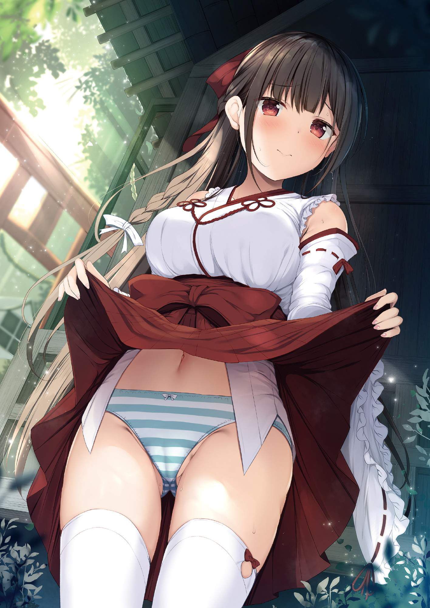 Please erotic image that the shrine maiden will come out! 18