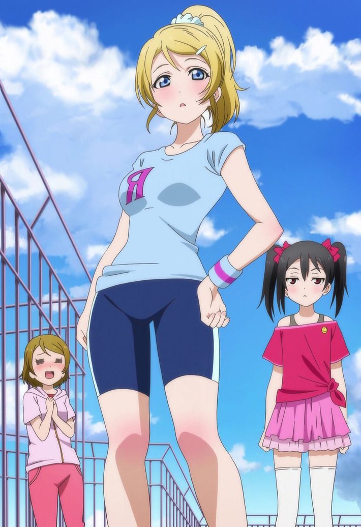 [Image large amount] image wwwwwww of the character of the body line in the love live series 6