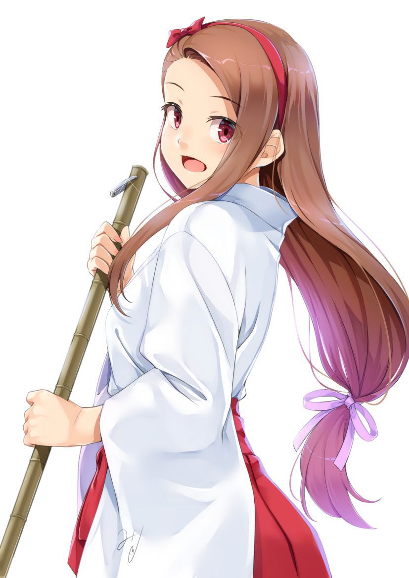 Please give me a secondary image that will be done with a shrine maiden! 1