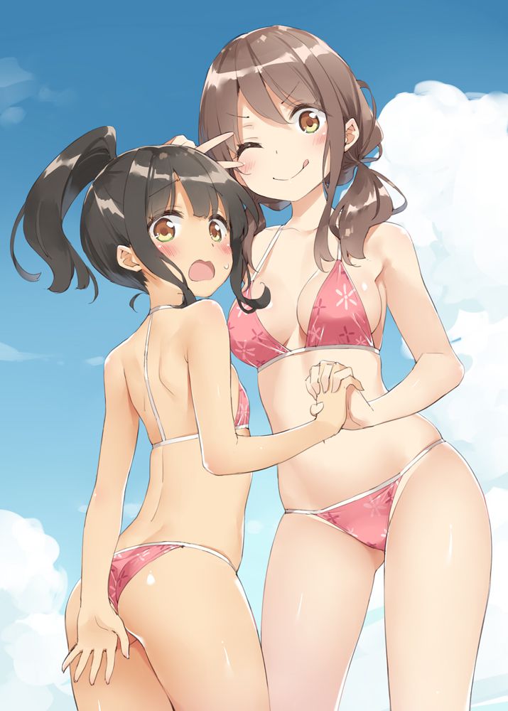 Erotic anime summary: Beautiful girls and beautiful girls with thighs who want to be cheeked [50 pieces] 6