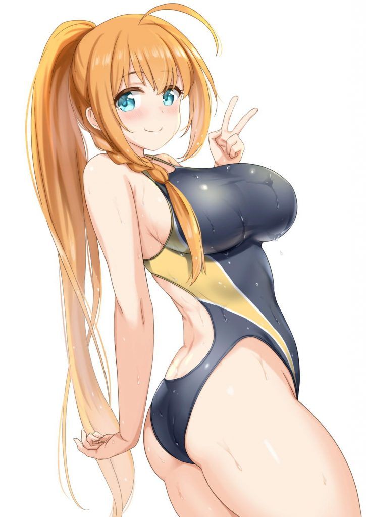 I'm going to paste erotic cute images of swimming swimsuits! 6