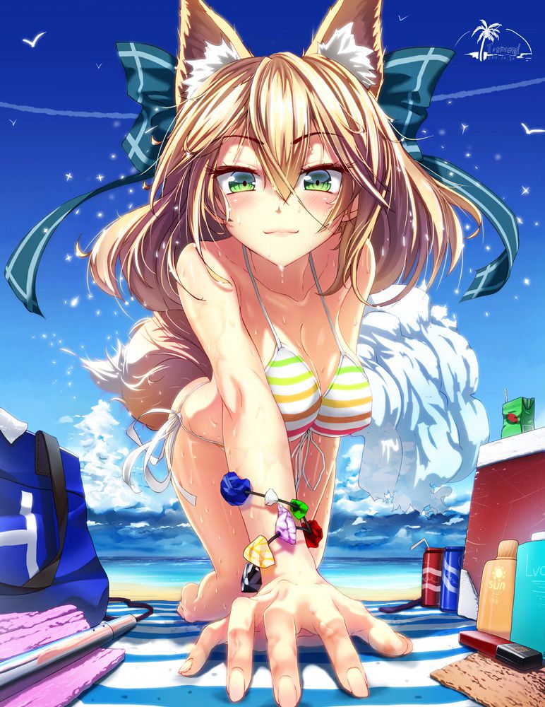 The area of the girl cloth in the swimsuit is too !!! Please take a picture that will be 1