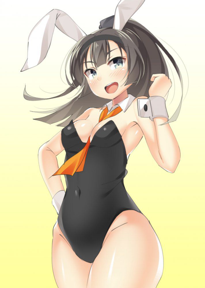 It is an erotic image of a bunny girl! 2