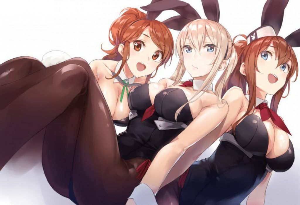 It is an erotic image of a bunny girl! 20