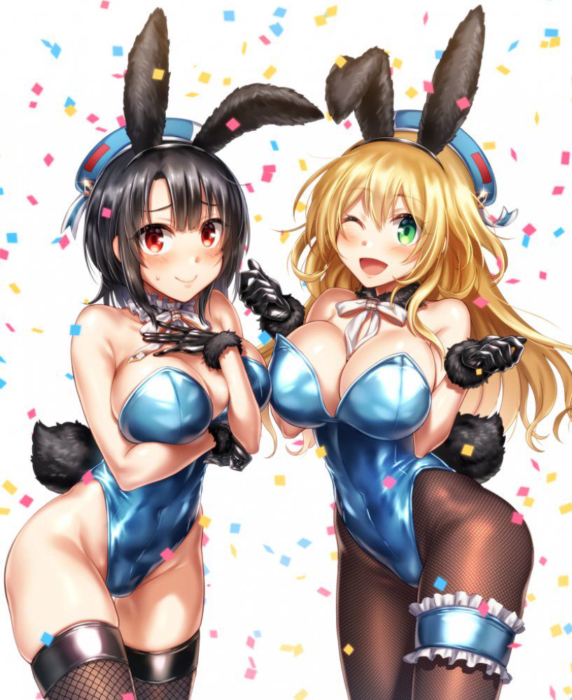 It is an erotic image of a bunny girl! 9