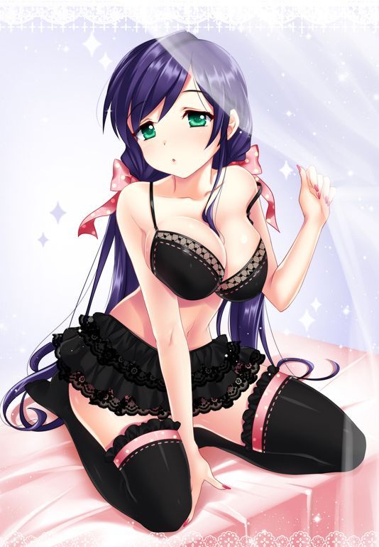 2D Beautiful Girl Sexy Lingerie Image 5 9