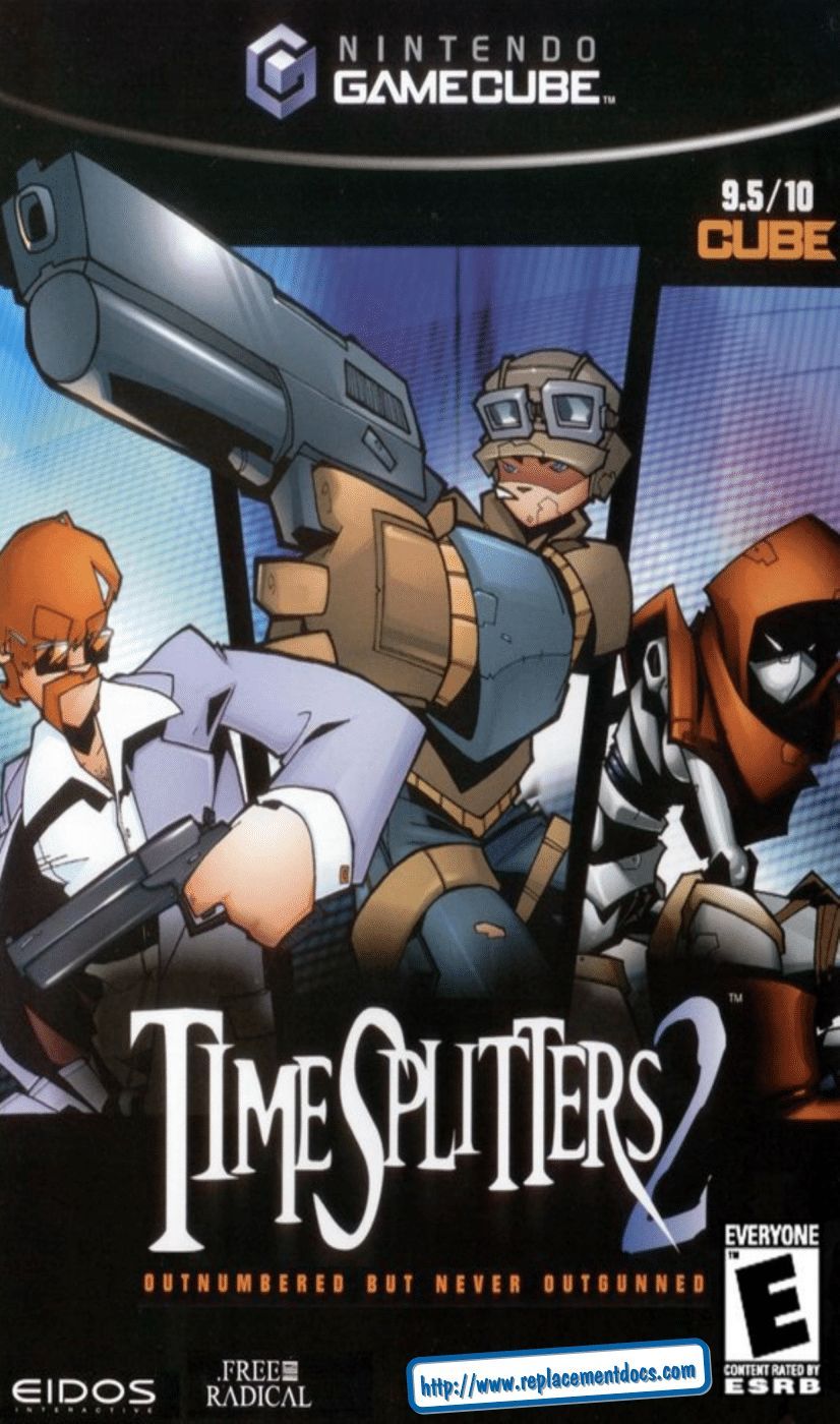 TimeSplitters 2 (GameCube) Game Manual 1