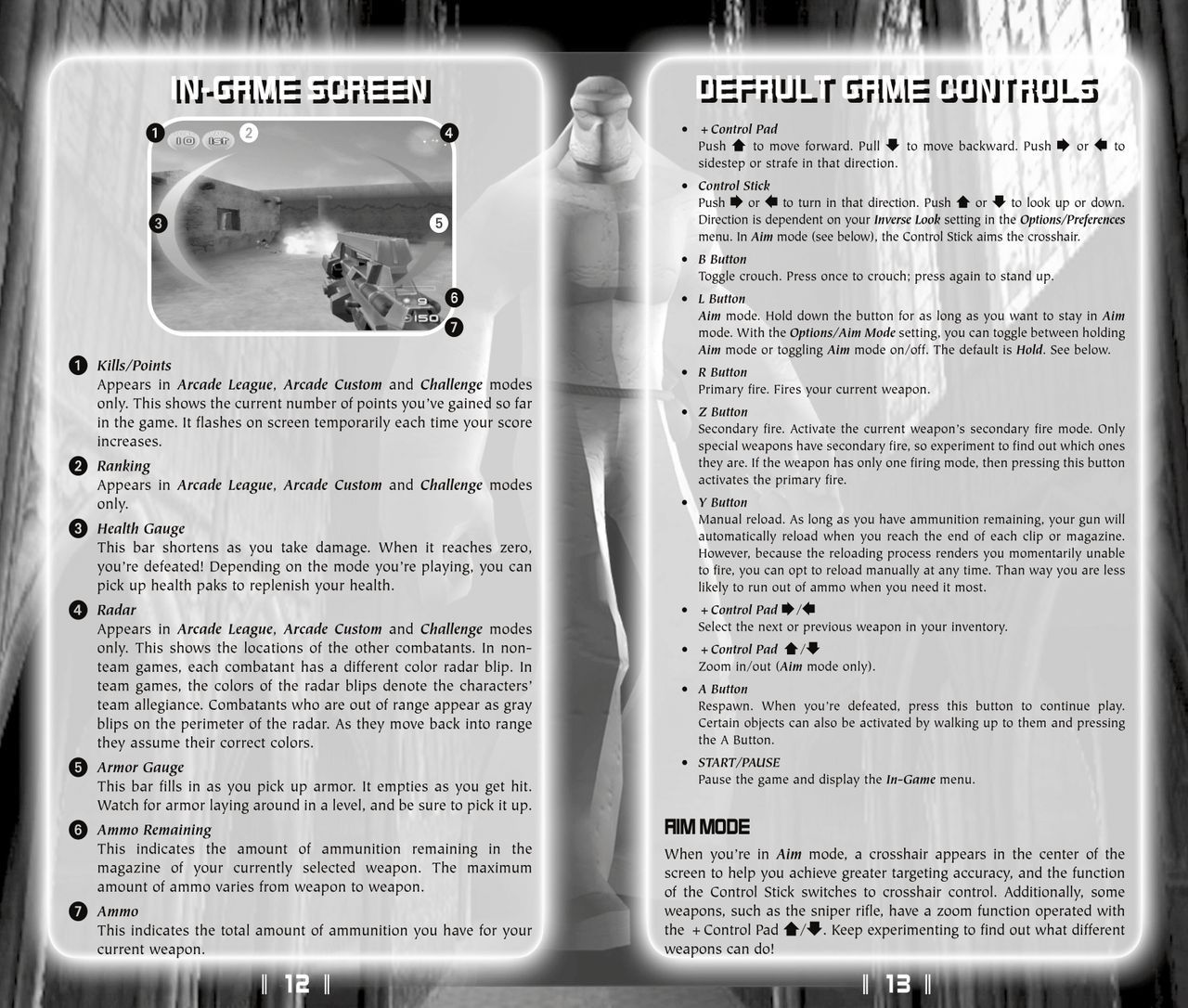 TimeSplitters 2 (GameCube) Game Manual 9