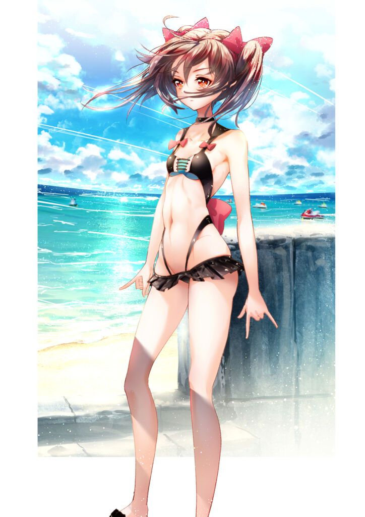 [131 pieces of intense selection] secondary image of a cute loli beautiful girl in a cute bikini or swimsuit 103