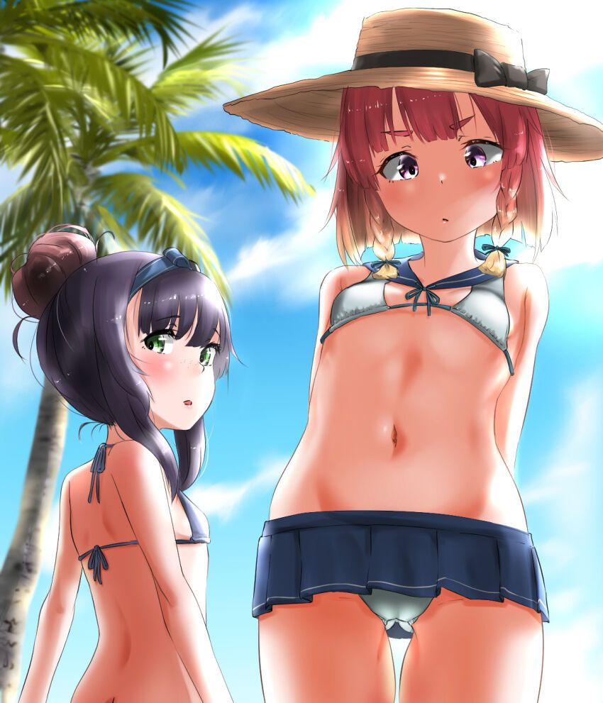 [131 pieces of intense selection] secondary image of a cute loli beautiful girl in a cute bikini or swimsuit 107