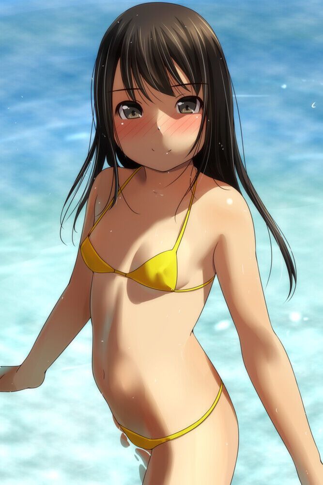 [131 pieces of intense selection] secondary image of a cute loli beautiful girl in a cute bikini or swimsuit 11