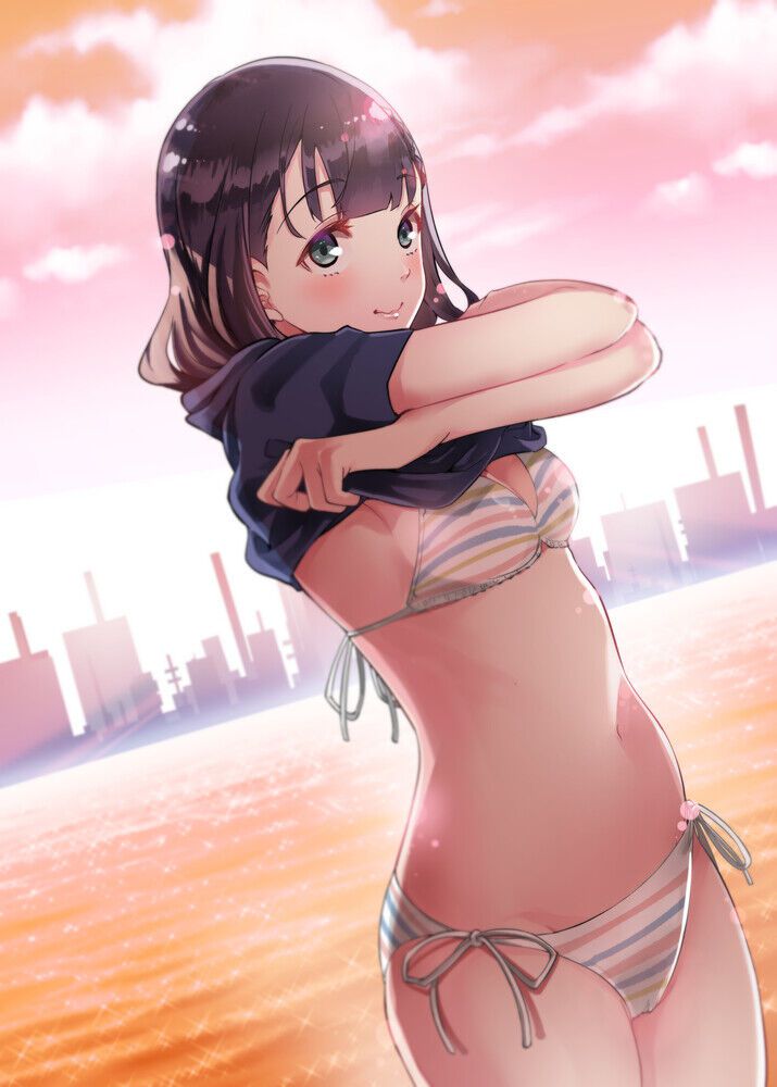 [131 pieces of intense selection] secondary image of a cute loli beautiful girl in a cute bikini or swimsuit 110