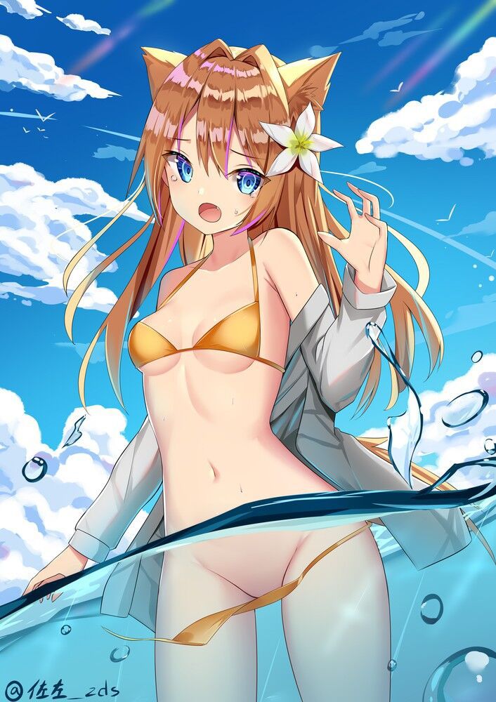 [131 pieces of intense selection] secondary image of a cute loli beautiful girl in a cute bikini or swimsuit 123