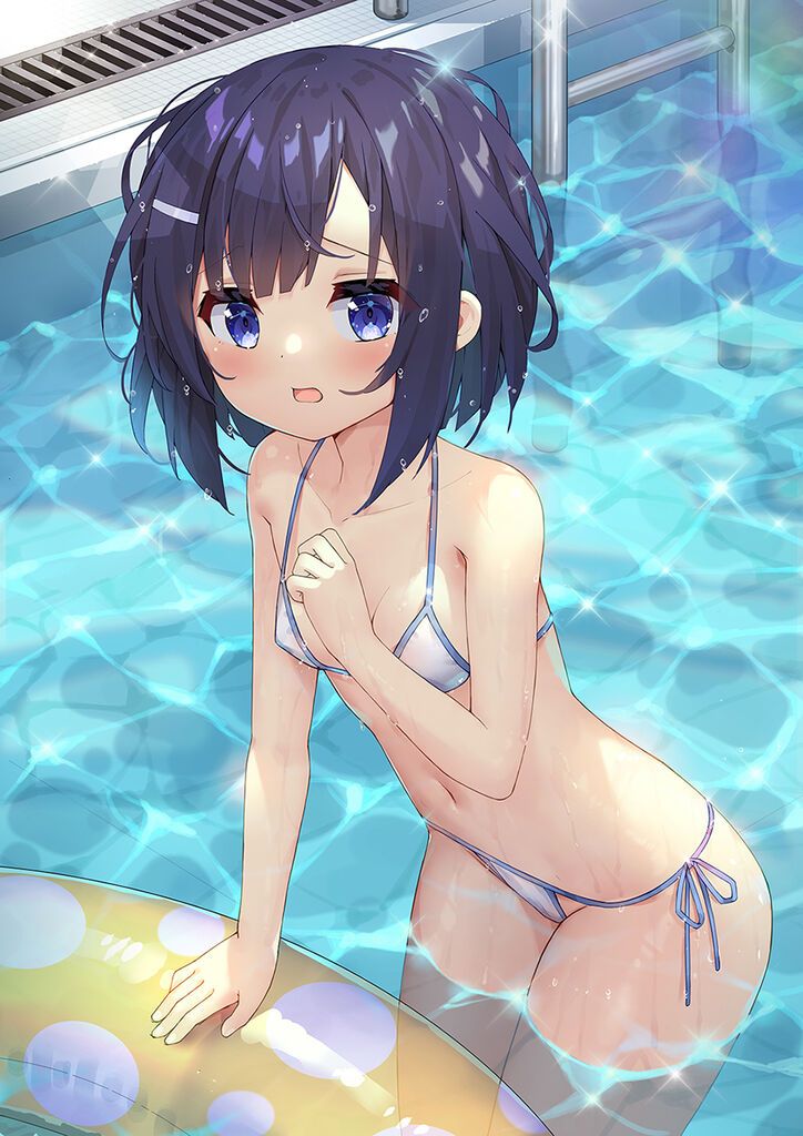 [131 pieces of intense selection] secondary image of a cute loli beautiful girl in a cute bikini or swimsuit 13