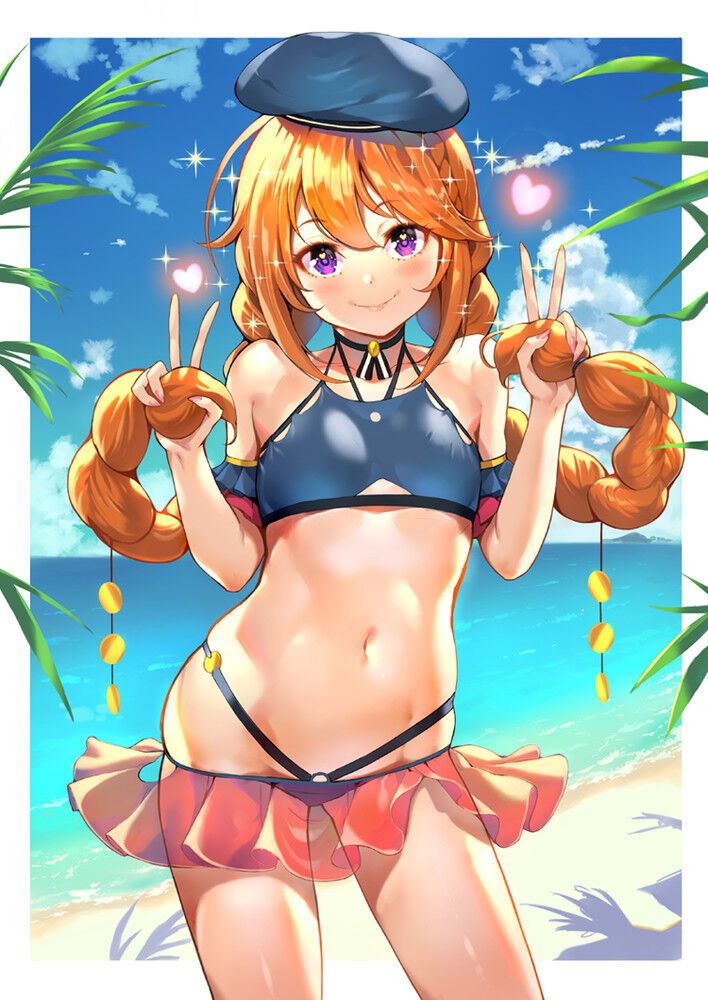 [131 pieces of intense selection] secondary image of a cute loli beautiful girl in a cute bikini or swimsuit 40