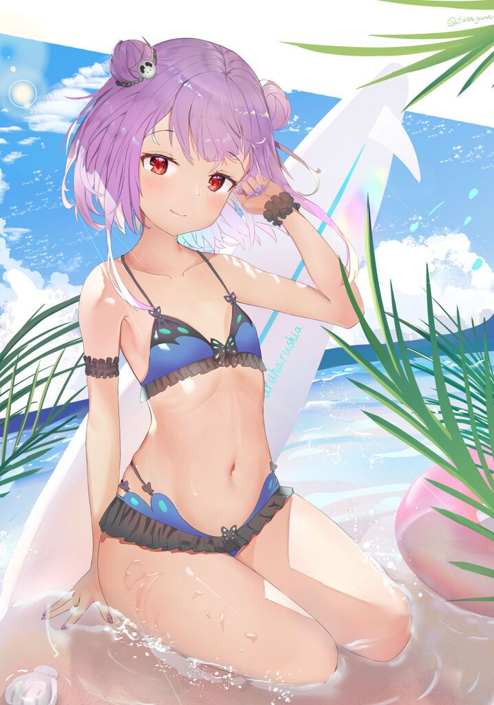 [131 pieces of intense selection] secondary image of a cute loli beautiful girl in a cute bikini or swimsuit 44