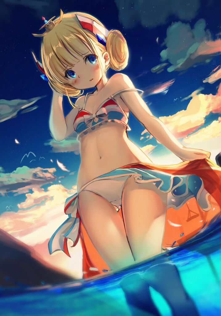 [131 pieces of intense selection] secondary image of a cute loli beautiful girl in a cute bikini or swimsuit 48
