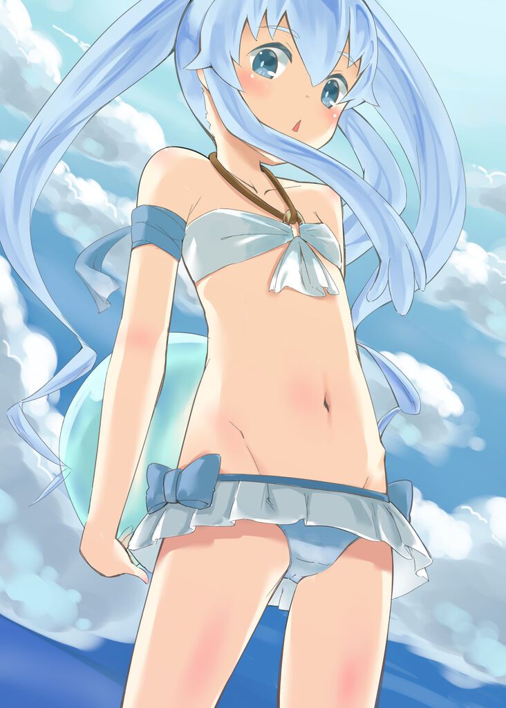 [131 pieces of intense selection] secondary image of a cute loli beautiful girl in a cute bikini or swimsuit 55